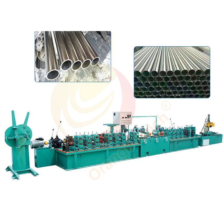 ORME Automatic Pipe Weld Machine Steel Pipe Make Machine Carbon Steel Tube Production Line