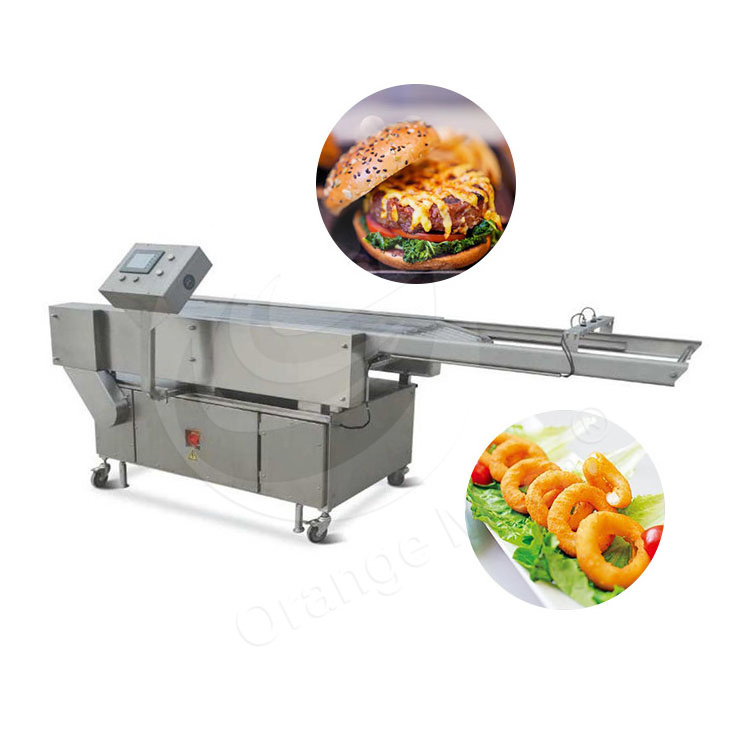 ORME Burger Chicken Nugget Cutting Maker Form Fry Machine Automatic Compact Hamburger Patty Production Line