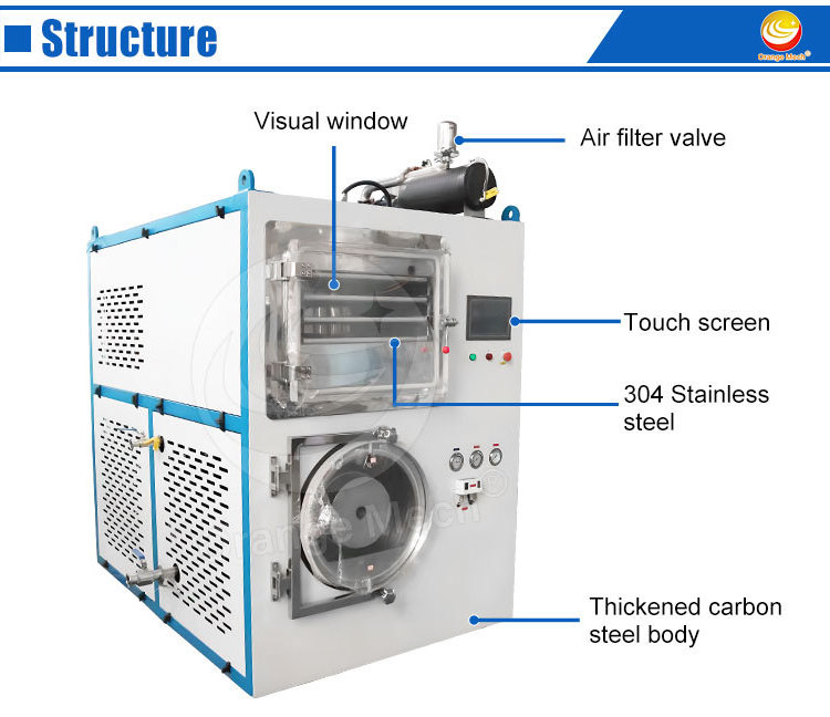 ORME Used Fruit Freeze Dry Machine Mini Harvest Right Vacuum Freeze Dryer Lyophilization Machine for Sale