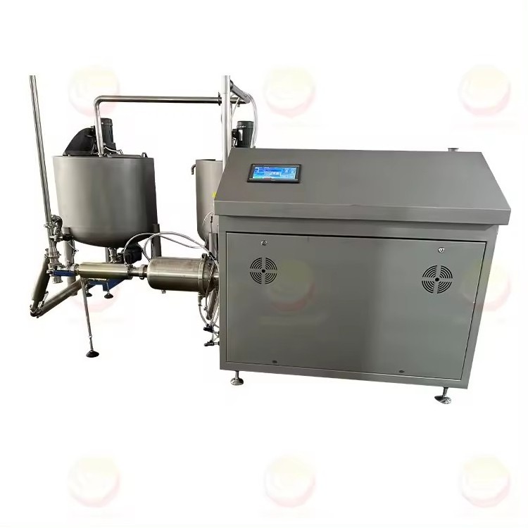 chocolate filled Cotton marshmallow Candy Making machine soft marshmallow candy production line