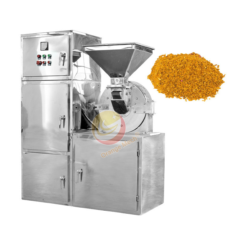 Soybean Powder  Chili Crush Small  Dry Cassava Dried Turmeric and Coriander Grind Machine