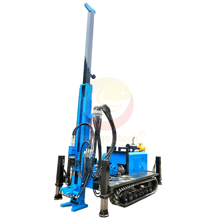 New 600m Trailer Mounted Portable Driller 500 Meter Borehole Anchor Drill Machine with Reliable Motor for Farm Use for Sale