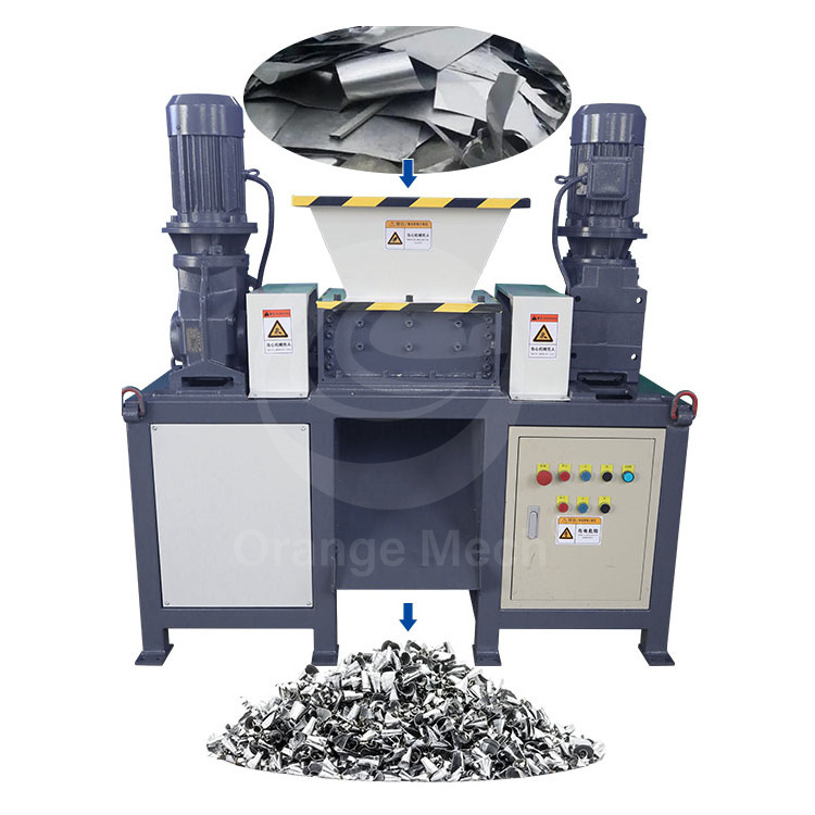 ORME Hdd Hard Disk Hard Drive Shredder Machine Milk Bottle Plastic Pipe Cardboard Box Crushing Machine