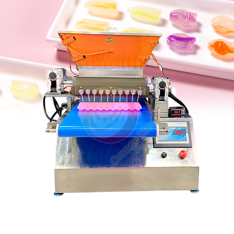 Table-Top Multivitamin Jelly Production Mini Gummy Depositor Caramel Small Candy Make Machine Price