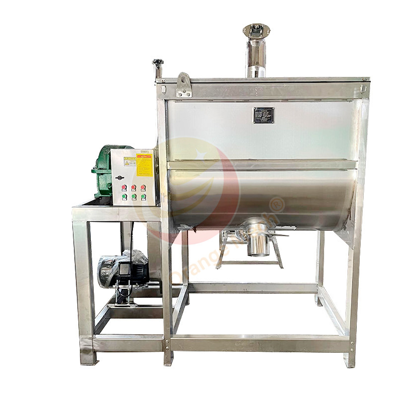 Mezcladora De Polvo Industrial Horizontal Drying Spice Food Grade Large Capacity Powder Mixer