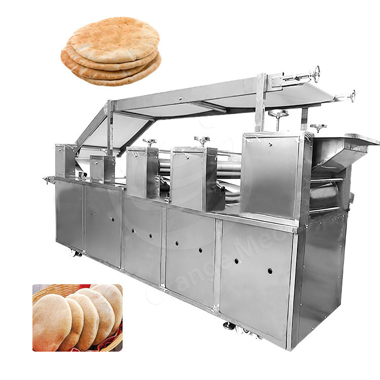 ORME Electric Tandoori Naan Bread Roti Maker Conveyor Arabic Pita Bread Make Manufacturing Machine Home