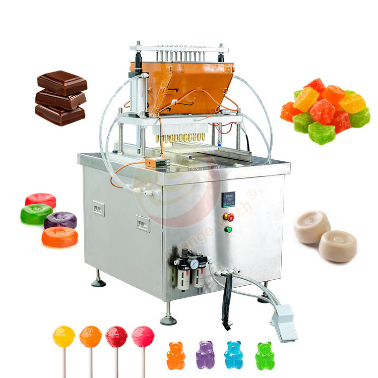 Table-Top Multivitamin Jelly Production Mini Gummy Depositor Caramel Small Candy Make Machine Price