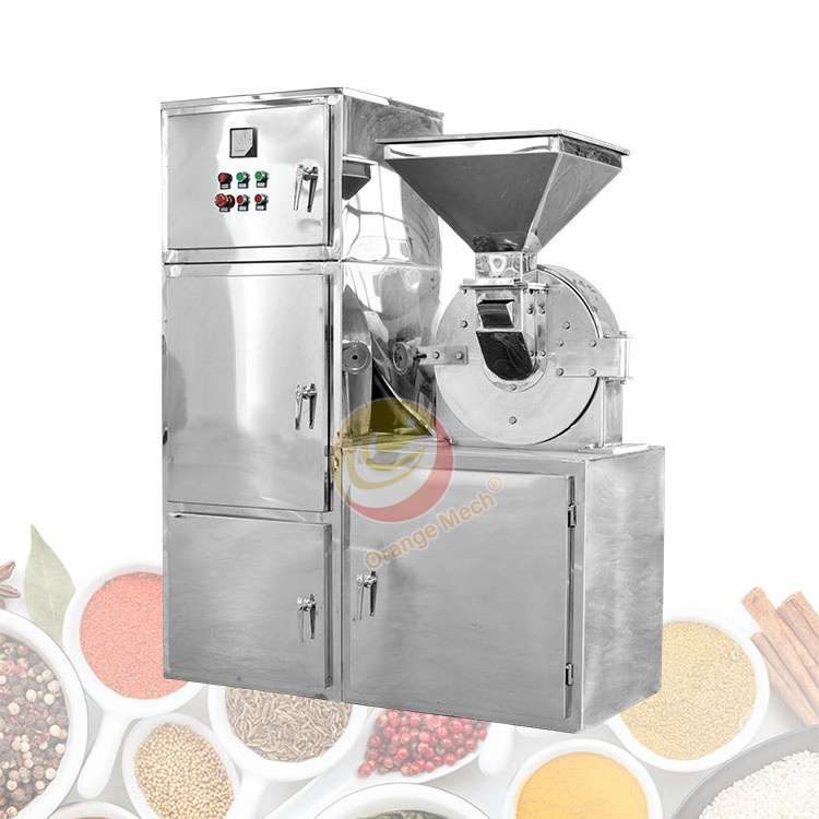 Small Seed Spice Crusher Rice Straw Powder Make Grind Pulverizer Machine for Whole Wheat Flour