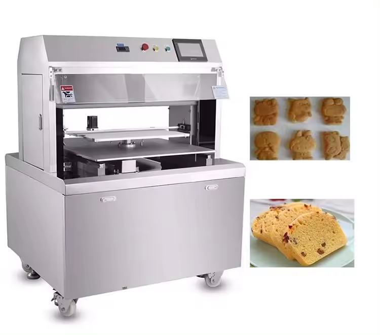 Ultrasonic Cake Cutter Automatic Bread Slicer Machine Pastry Sponge Cake Cutting Machine