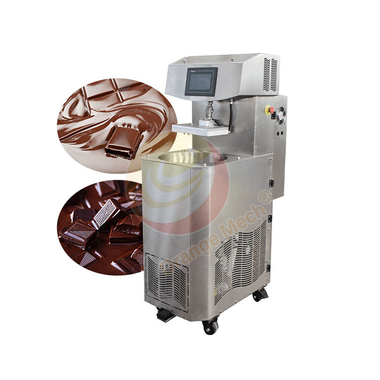 Tabletop Commercial Molding 15kg Wheel Chocolate Enrobing Table Temper Machine to Melt Chocolate