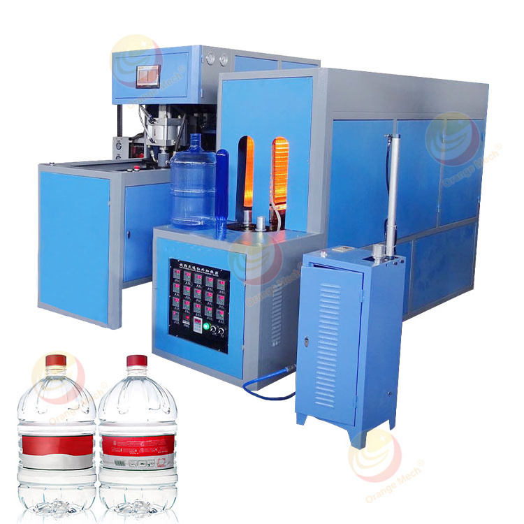 Semi Auto 10 Liter 20l 1000ml Pet Plastic Bottle Make Blower Stretch Blow Mould Machine for Bottle