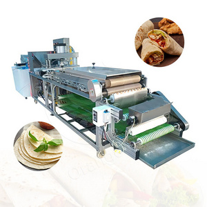 ORME Industrial Fully Automatic Thin Tortilla Pancake Bread Spring Roll Roti Chapati Make Machine