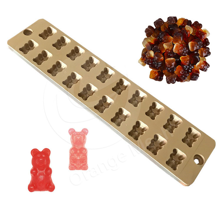 ORME Food Grade Custom 3D Mini Car Chocolate Baking Mold Teddy Shape Soft Candy Silicon Mould Handmade