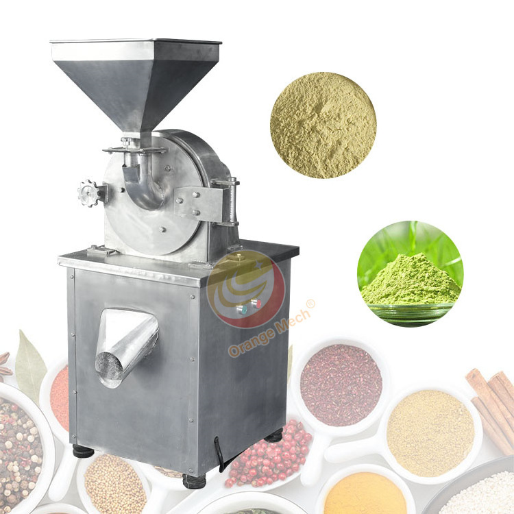 Small Seed Spice Crusher Rice Straw Powder Make Grind Pulverizer Machine for Whole Wheat Flour