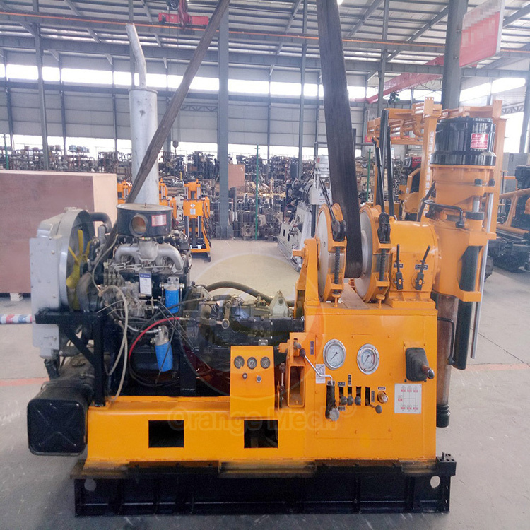 1000m Geothermal Water Well Drill Machine Ground Soil Test Geotechnical Drill Rig for Sale Core Drilling Machine 300mm Diesel