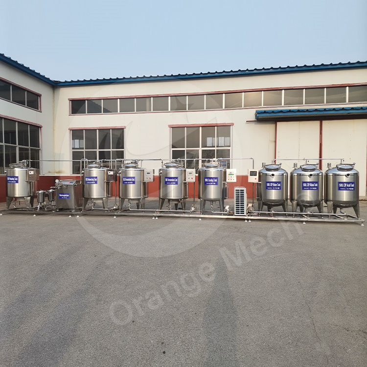 ORME Small Pasteurized 100 L Pasteurizer Plant Sterilization Tank Milk Pasteurization Machine Price