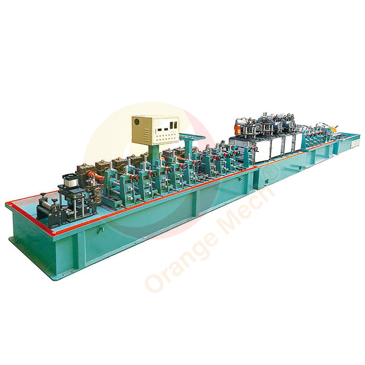 ORME Maquinaria Para Hacer Tubos Ss ERW Pipe Mill Machine Square Aluminum Steel Tube Roll Form Machine