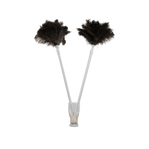 chinese custom feather duster extendable ostrich feather duster clearing