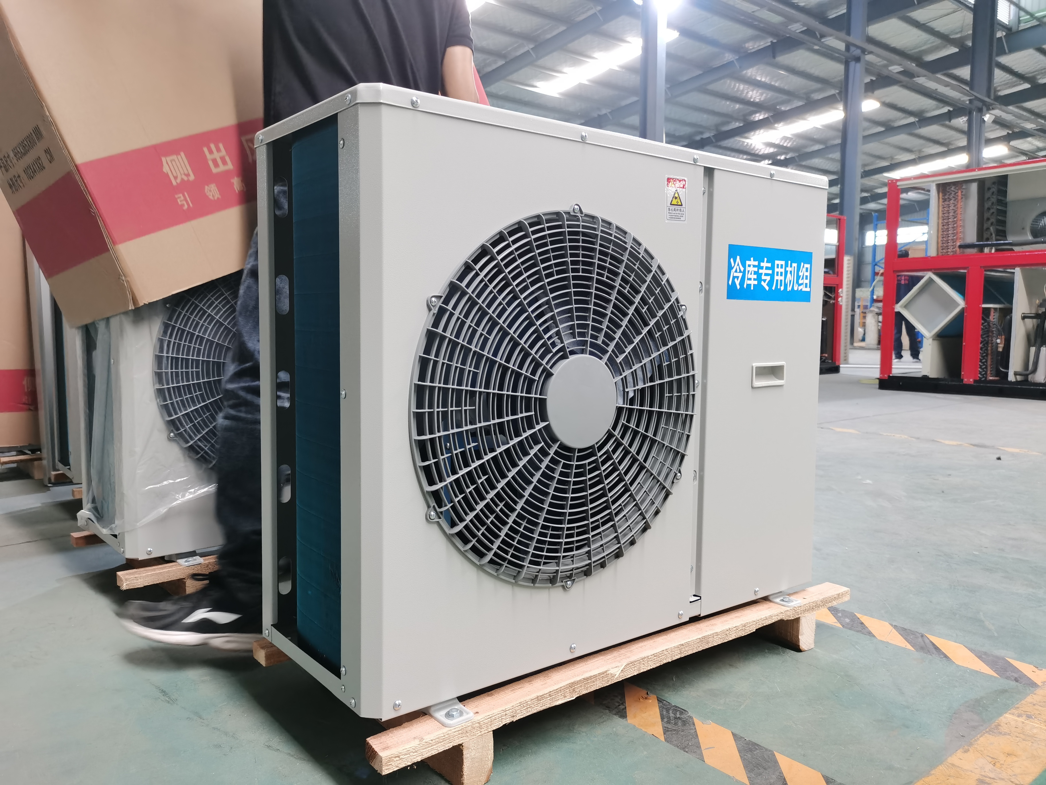 Cold room vegetables fruit meat industrial refrigeration compressor condensing units all in one machine