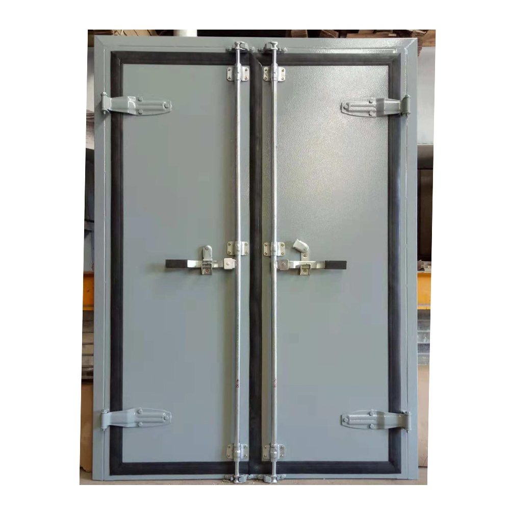 Door  manufacturer supplier 150mm pu sandwich walk in cooler room sliding door insulation sliding  cold room  door