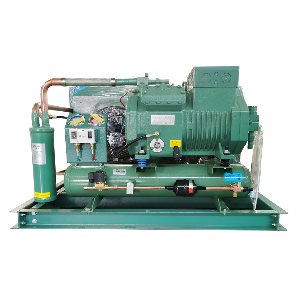 Water Cooling 20HP Condensing Unit Piston Compressor for Refrigeration Cold Storage Room