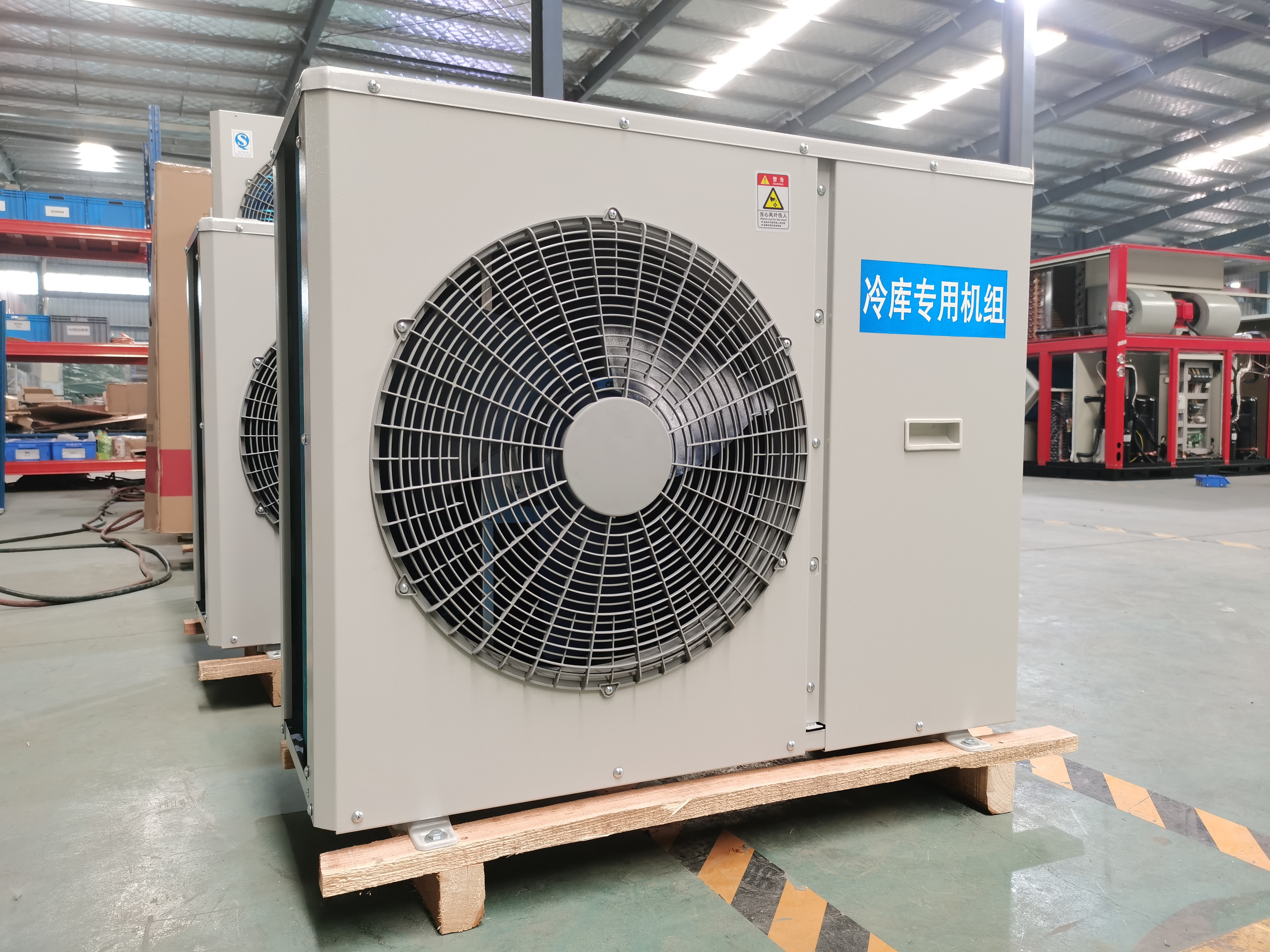 Cold room vegetables fruit meat industrial refrigeration compressor condensing units all in one machine