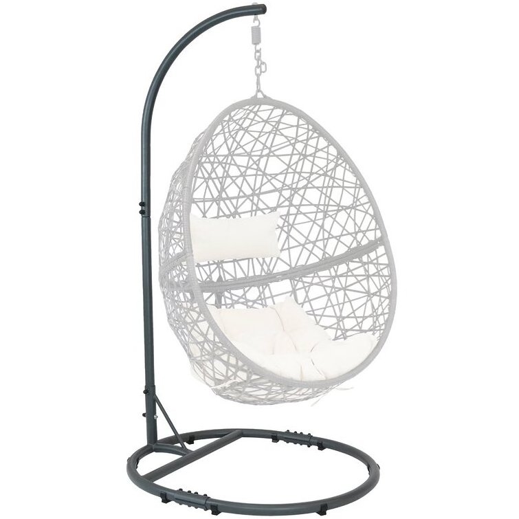 Garden Hanging Hammock Chair Patio Swing Metal Frame Stand