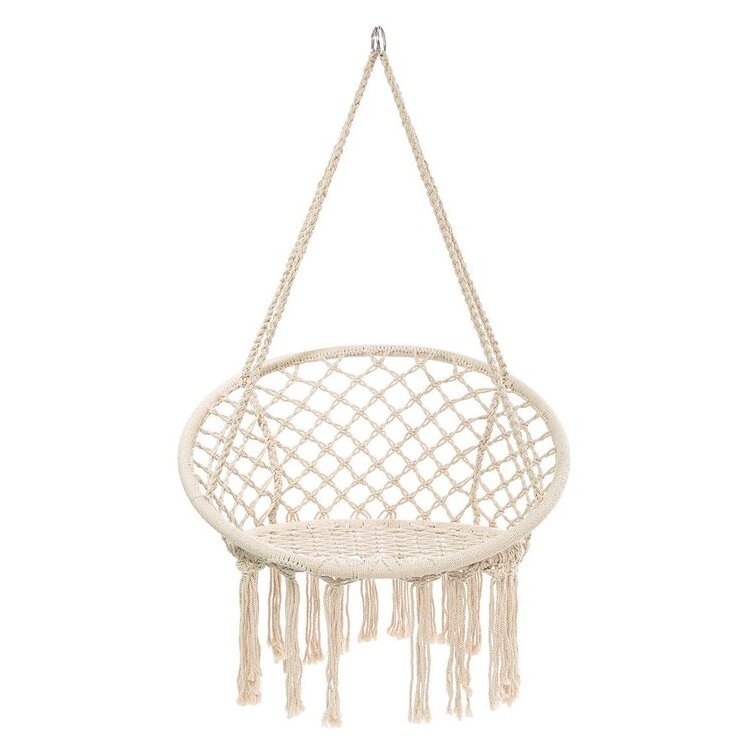 High Quality Outdoor Hammock Chair Cotton Rope Macrame Swing Hanging Hammock For Children And Adult