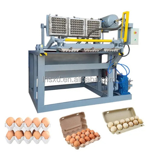 Fully automatic egg tray making machine paper tray forming machine  paper pulp egg tray egg carton molding machine