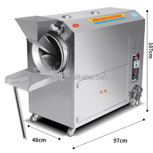 25kg 50kg 100kg Cheap price commercial nuts roaster machine / Cashew nut& peanuts roasting machine/small stainless steel roaster