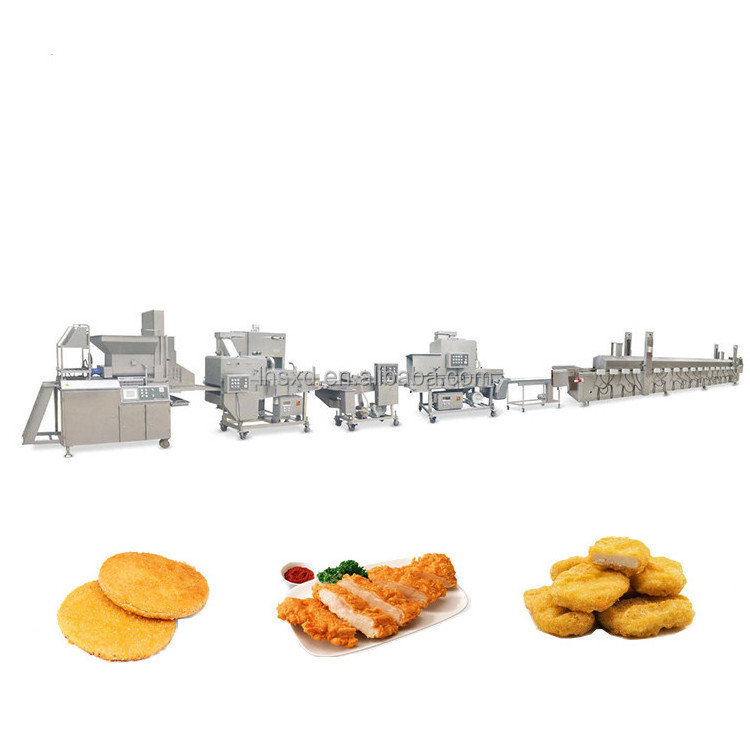 Automatic Meat Pie Making Machine /Burger Patty Forming Equipment /Chicken Nuggets Hamburger Patty Making Production Line