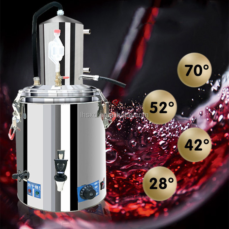 30L 40L 50L 60L Water Hydrolat Distiller/Stainless Steel Laboratory Distilled  Machine/Flowers and plant essential oil extractor