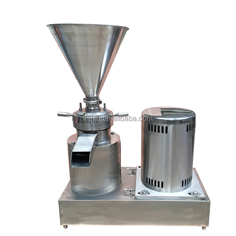 Stainless steel gel grinding dog food bone paste machine/Chili sauce tomato paste gel grinding/Cream peanut butter