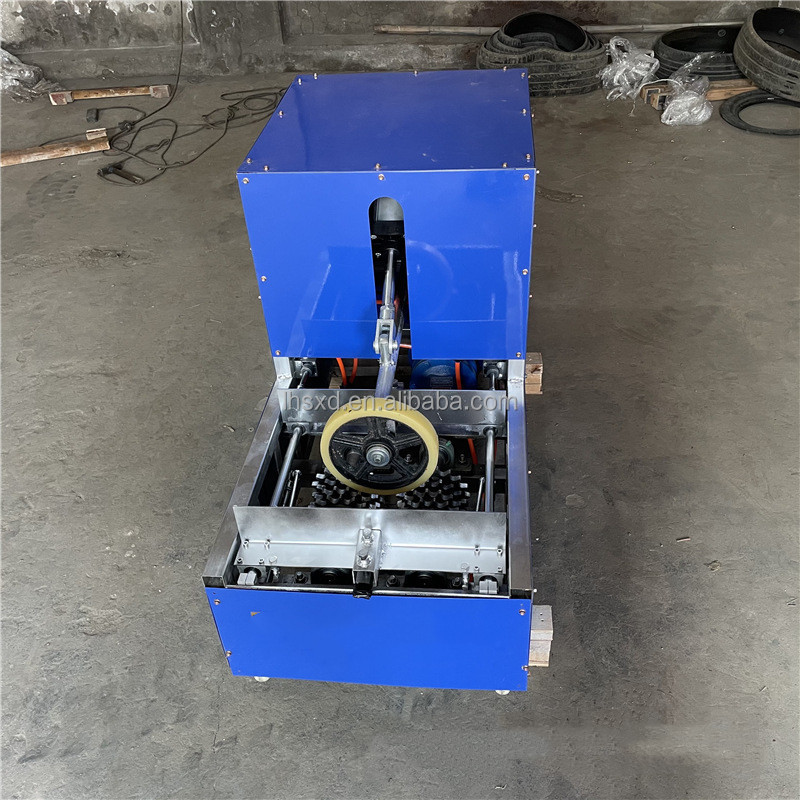 Double blade tire sidewall cutting machine Small tire cutting machine Scrap tire ring cutting machine