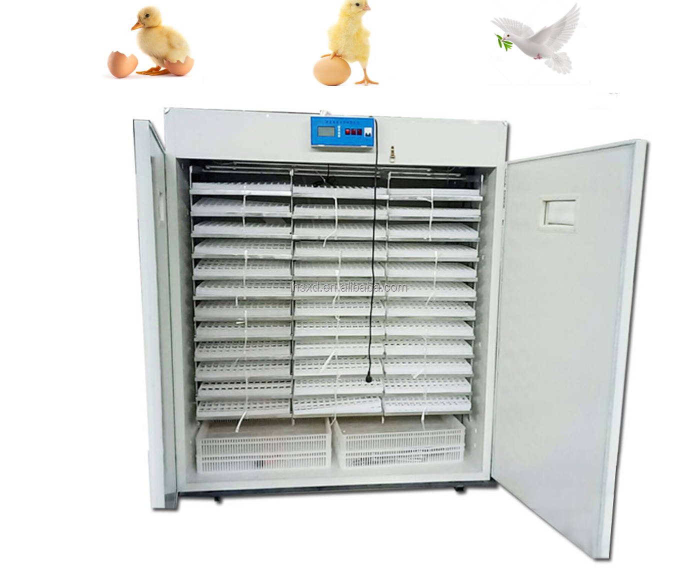 5280 Pieces Automatic Breeding Hatching Machine/Industrial Chicken Duck Goose Seedling Incubator/Bird egg hatching Equipment