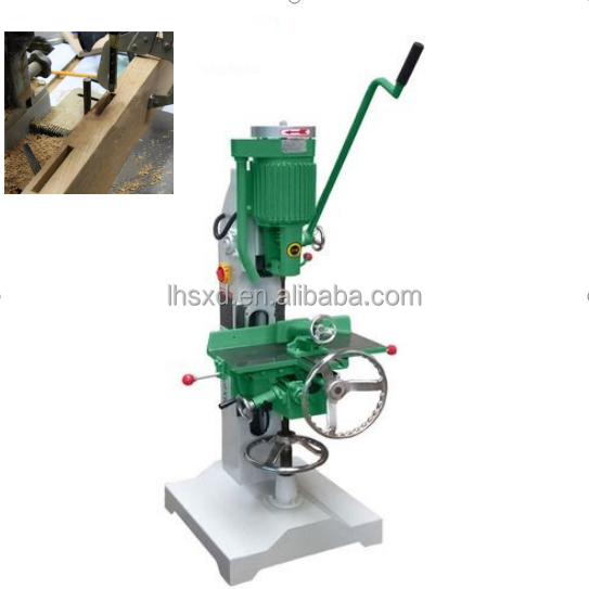 Factory price wood door chisel slot drill hole tenon mortising machine/portable vertical woodworking machine