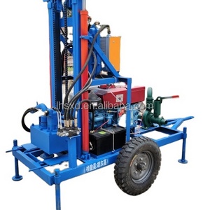 More powerful 100meters 150meters borehole Water Well Drilling Machine washing machine portable drilling rig for water well