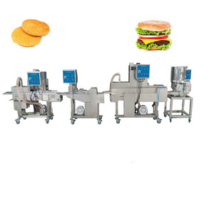 Automatic Meat Pie Making Machine /Burger Patty Forming Equipment /Chicken Nuggets Hamburger Patty Making Production Line