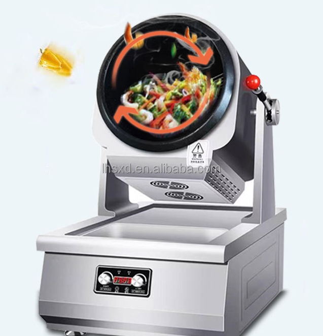 Full automatic vegetable frying machine Commercial new intelligent Fried Rice frying machine