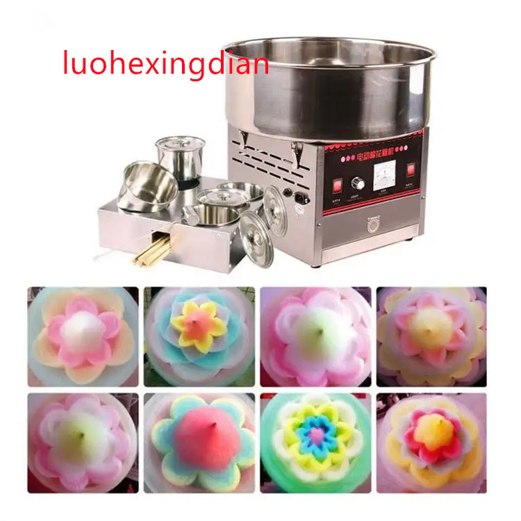 Hot sale Fully automatic sweet cotton candy machine /floss candy machine