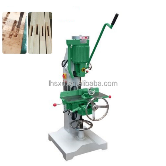 Factory price wood door chisel slot drill hole tenon mortising machine/portable vertical woodworking machine