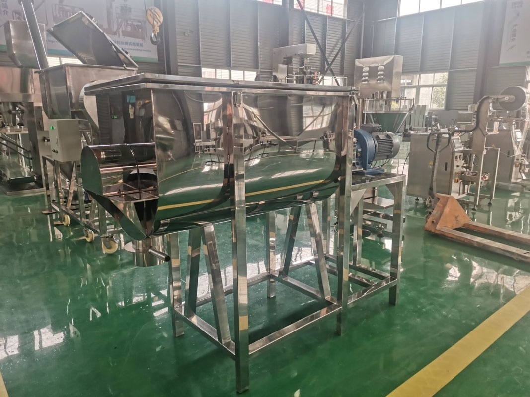 Protein powder Horizontal Ribbon Mixer / Horizontal Mixing equipment hot sale