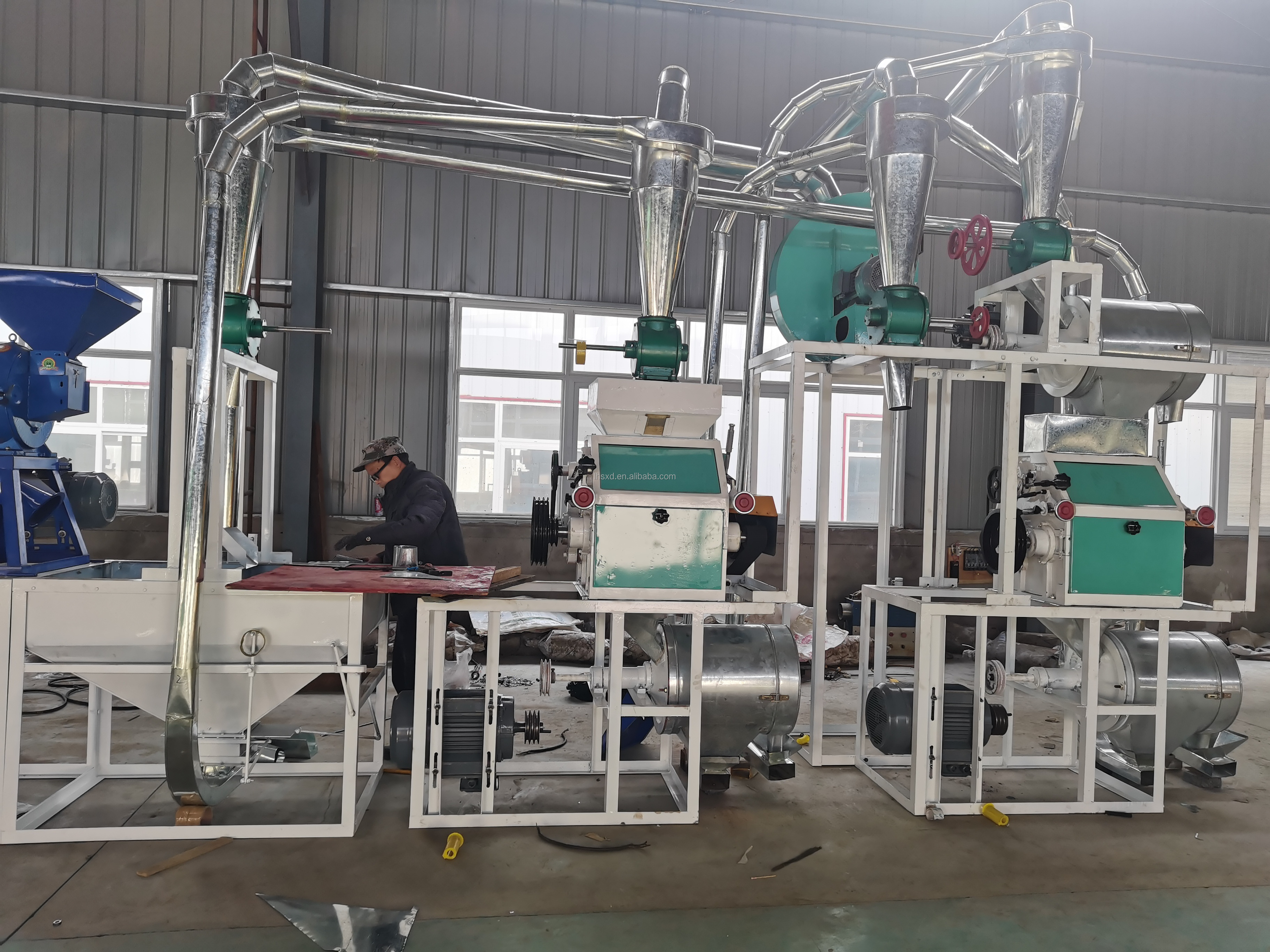 Flour Milling Machine/Corn Grinding Machine/Wheat Flour Mill Plant