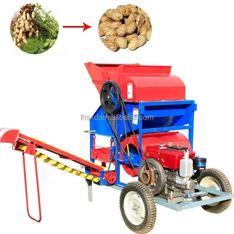 Hot sale Wet dry groundnut farm use Ground Nuts Peanuts Harvesting Machines automatic peanut picking machine