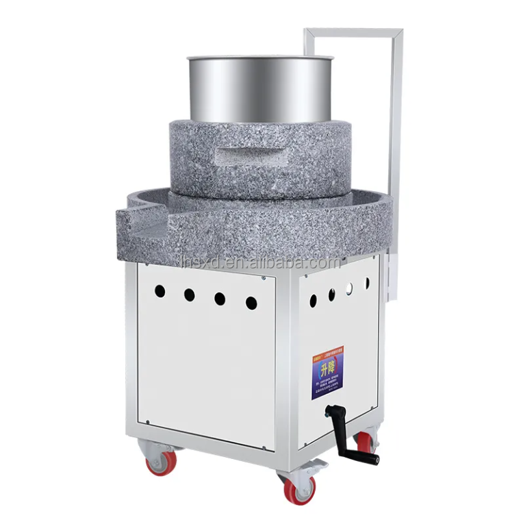 tone mill stone mill  electric commercial full-automatic rice milk mixer  soybean milk tofu machine grinder