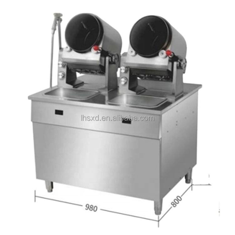 Full automatic vegetable frying machine Commercial new intelligent Fried Rice frying machine