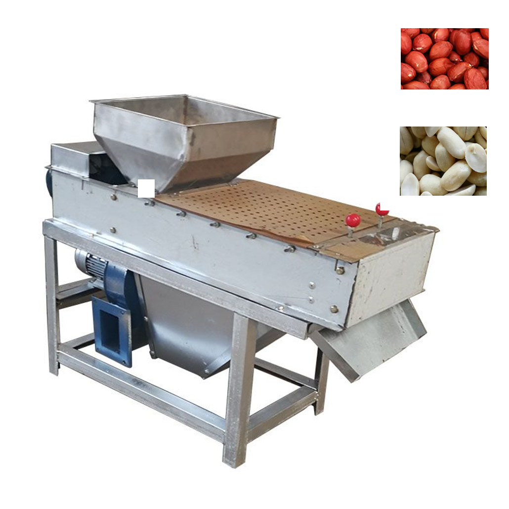 Hot Sale Groundnut Red Skin Peeling Machine Groundnut Peeler Peanut Red Peeling Machine with High Peeling Rate Grain Equipment