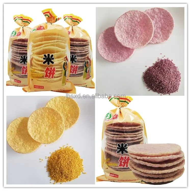 Best selling Rice puff machine/Millet cracker making machine/crispy rice cake maker