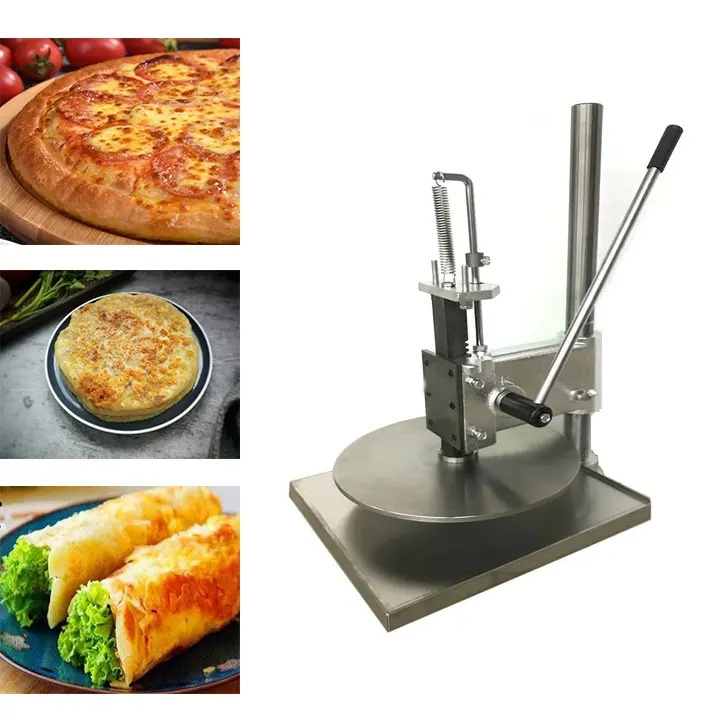 Stainless steel dough pressing machine Pizza making machine