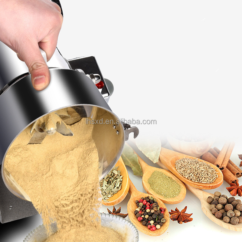 Tea Leaves Crusher Grain Powder chopper Herb Chili Crusher Grinder